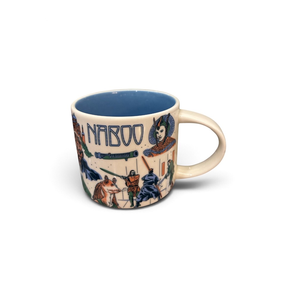 Starbucks Been There Series Star Wars Naboo Mug 14oz The Phantom Menace Ceramic